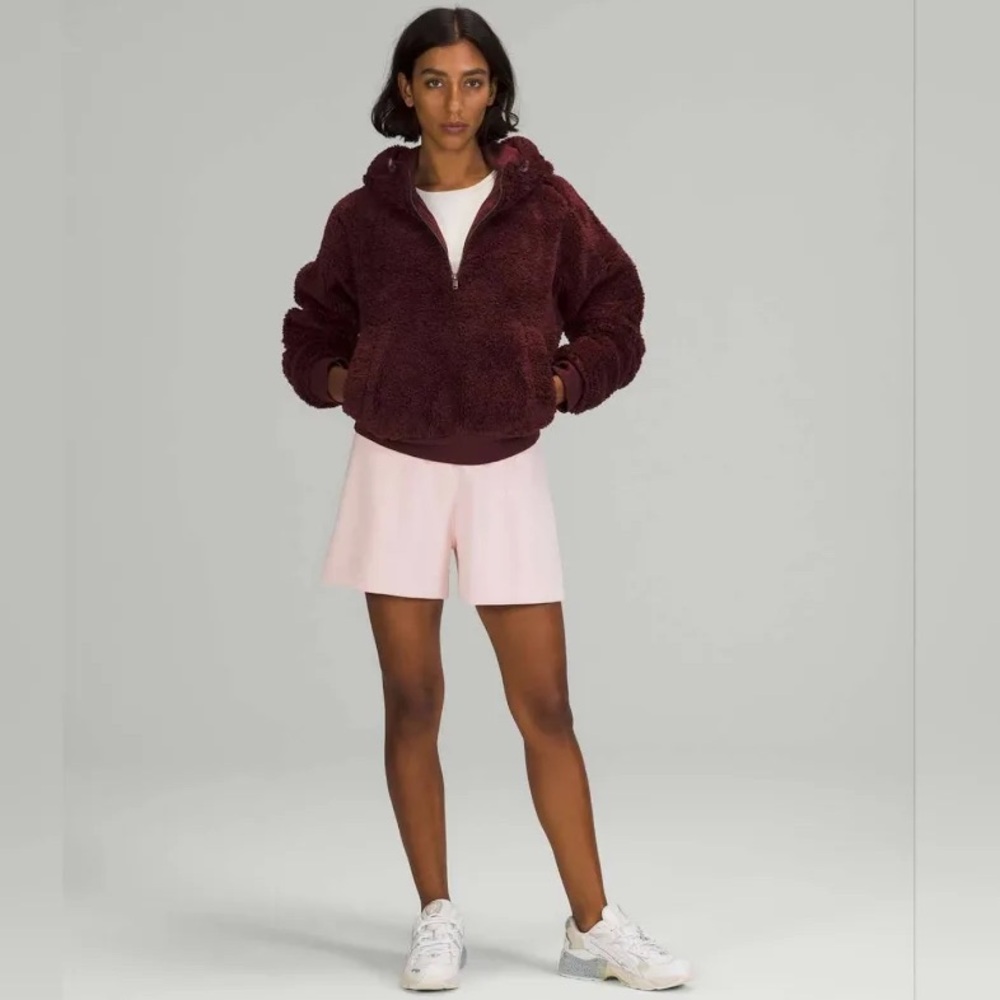 Lululemon Scuba Half Zip Sherpa Hoodie